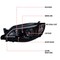 Spec-D Tuning 08-13 Subaru Impreza Smoked Lens Gloss Black Housing 2LHP-WRX08G-TM - alternate 9